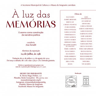 à Luz das Memórias_convite (2)